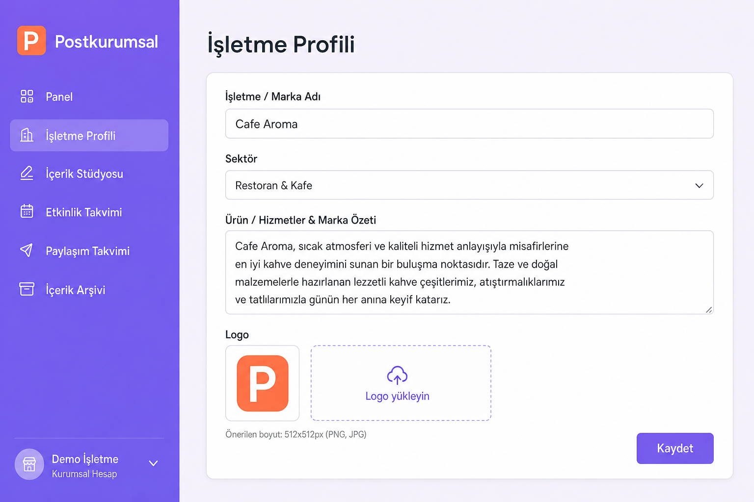 İşletme Profili & Marka Bağlamı